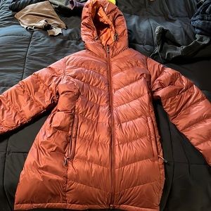 Long outdoor research puffy